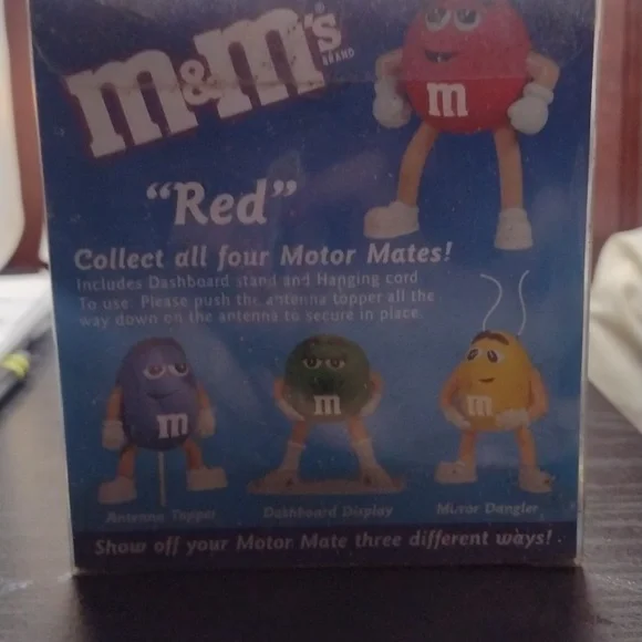 M&M's Red Motor Mates Collectible 3/4 - Picture 2 of 4